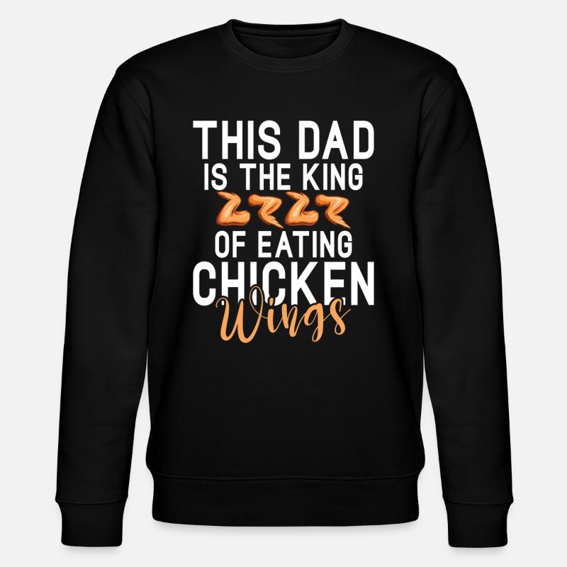 Cadeaux d’ailes de poulet - Sweat bio CHANGER Stanley/Stella Unisexe - noir