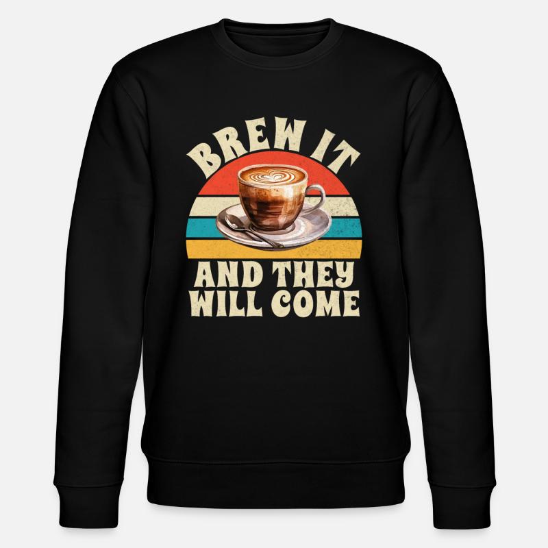 Cadeaux de café - Sweat bio CHANGER Stanley/Stella Unisexe - noir