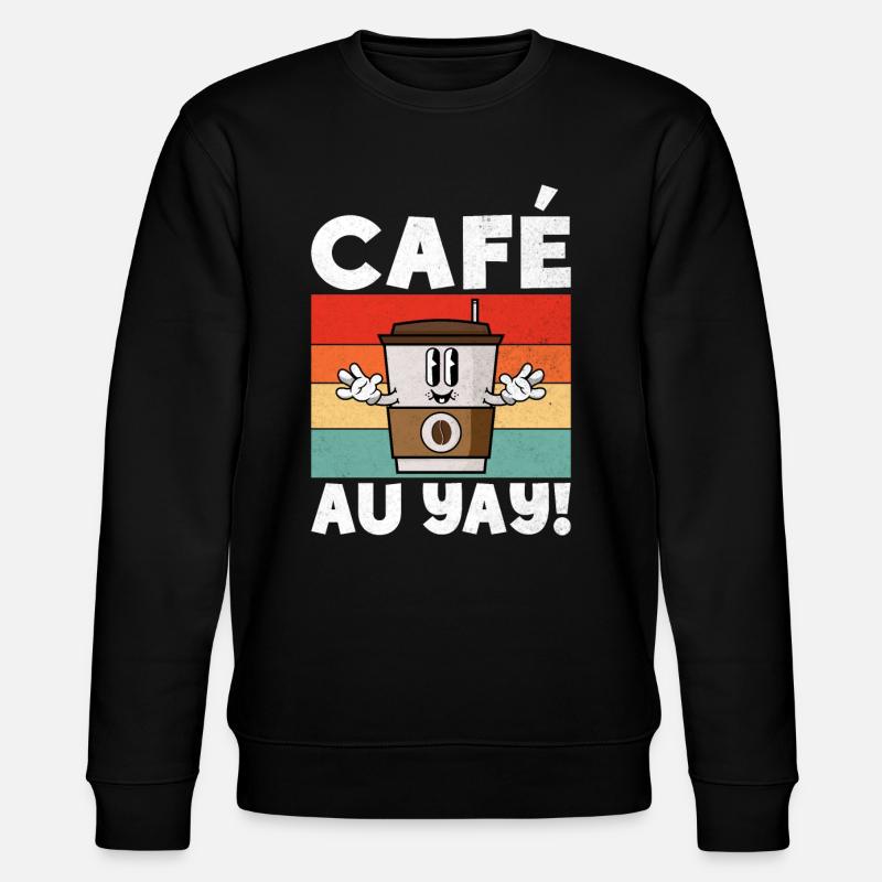 Cadeaux de café - Sweat bio CHANGER Stanley/Stella Unisexe - noir