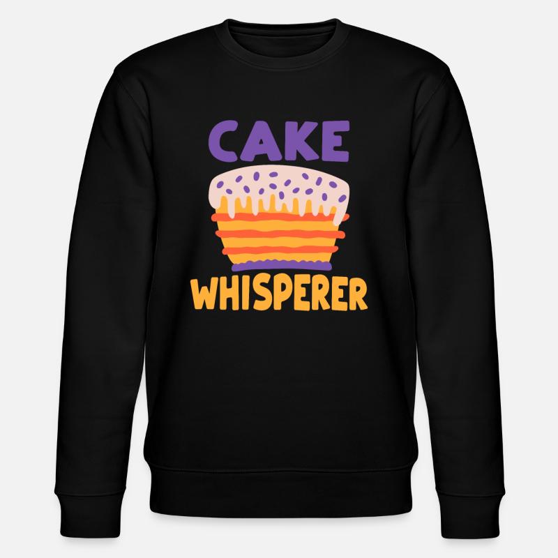 Cake Lover Cake Gift - Stanley/Stella Unisex Bio-Sweatshirt CHANGER  - Schwarz
