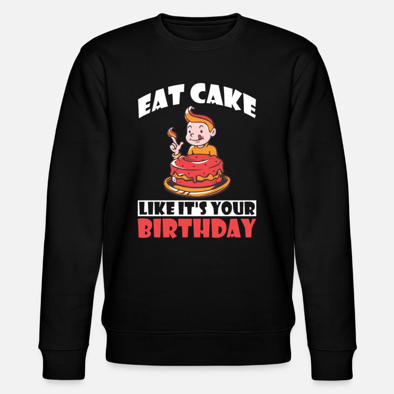 Cake Lover Cake Gift - Sweat bio CHANGER Stanley/Stella Unisexe - noir