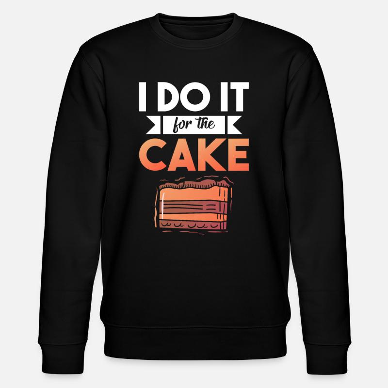 Gâteau d’amoureux des gâteaux - Sweat bio CHANGER Stanley/Stella Unisexe - noir