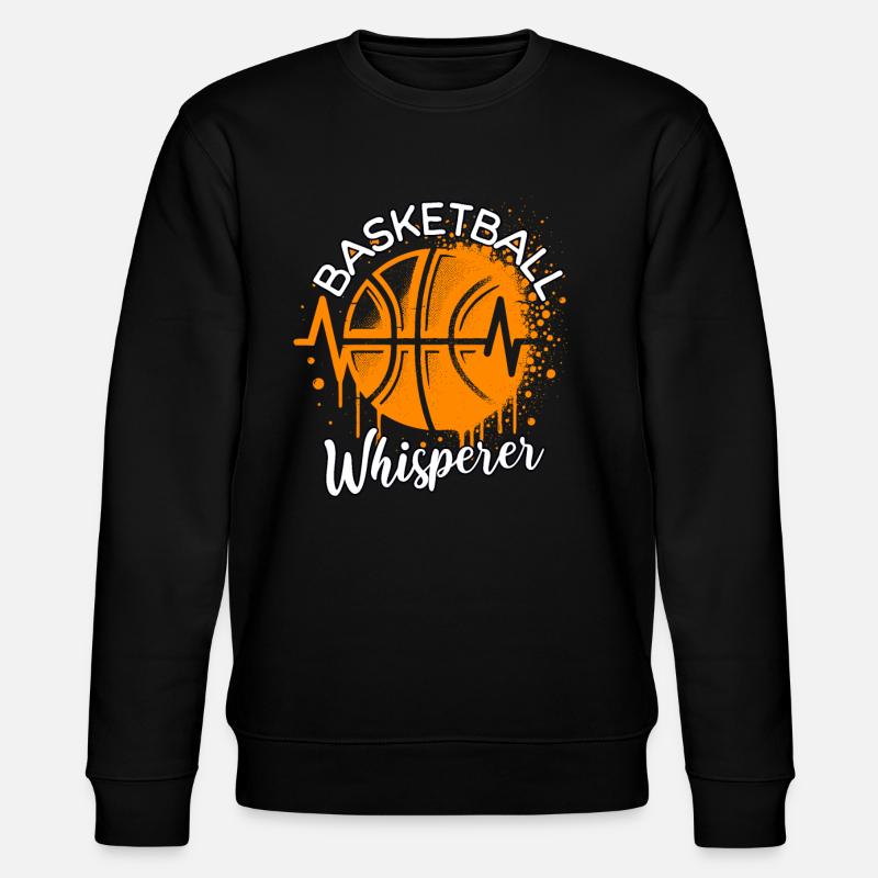 Chuchoteur de basket-ball - Sweat bio CHANGER Stanley/Stella Unisexe - noir