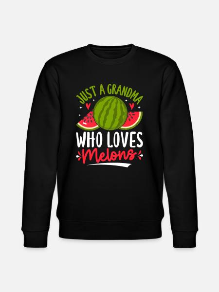 Melon Poison - Stanley/Stella CHANGER Unisex Organic Sweatshirt - black