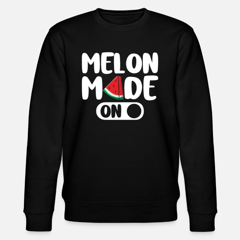 Melon Gift - Stanley/Stella Unisex Bio-Sweatshirt CHANGER - Schwarz