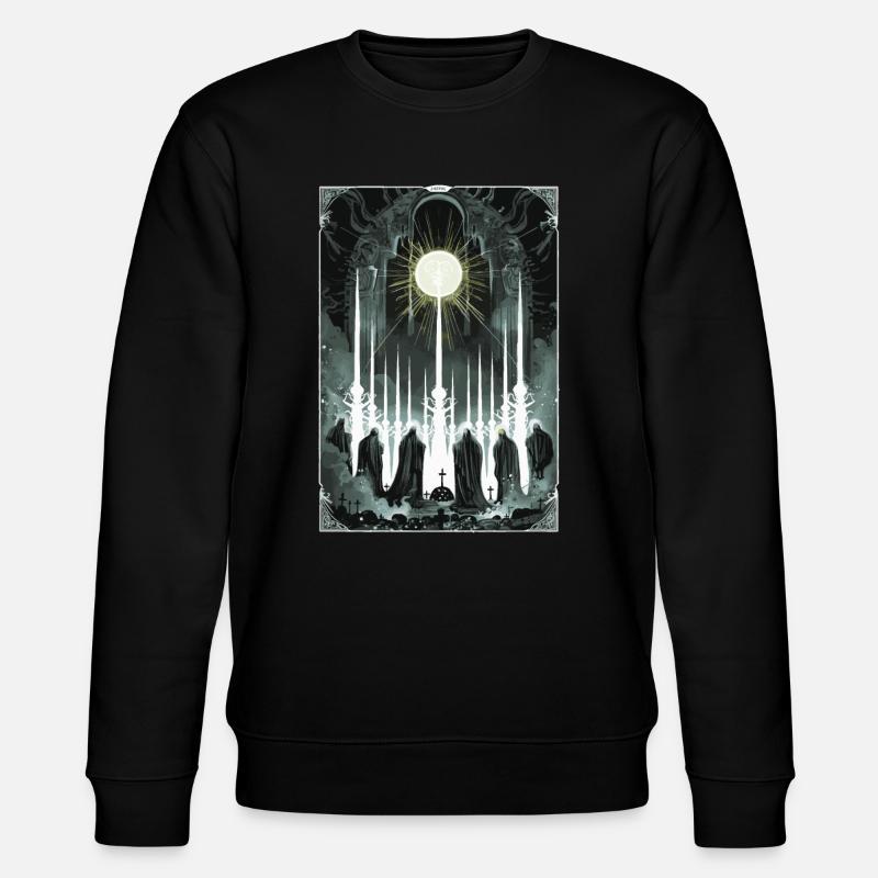 Beurteilung Tarot - Stanley/Stella Unisex Bio-Sweatshirt CHANGER - Schwarz