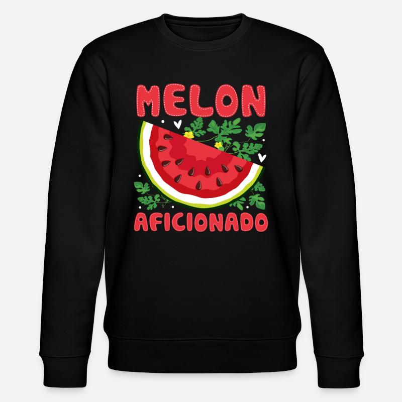 Melon Poison - Stanley/Stella CHANGER Unisex Organic Sweatshirt - black
