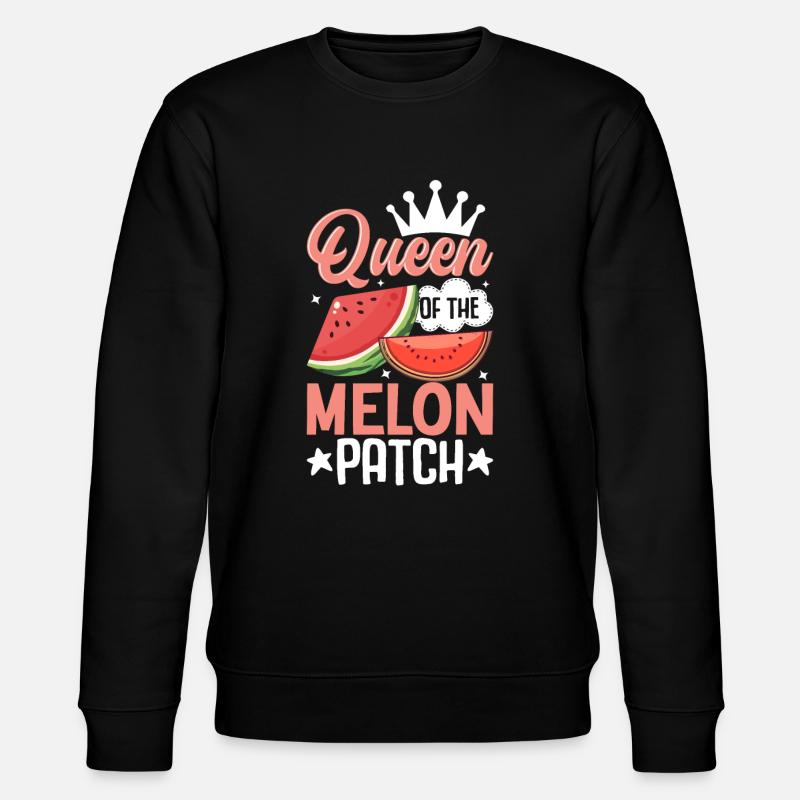 Melon Gift - Stanley/Stella Unisex Bio-Sweatshirt CHANGER  - Schwarz