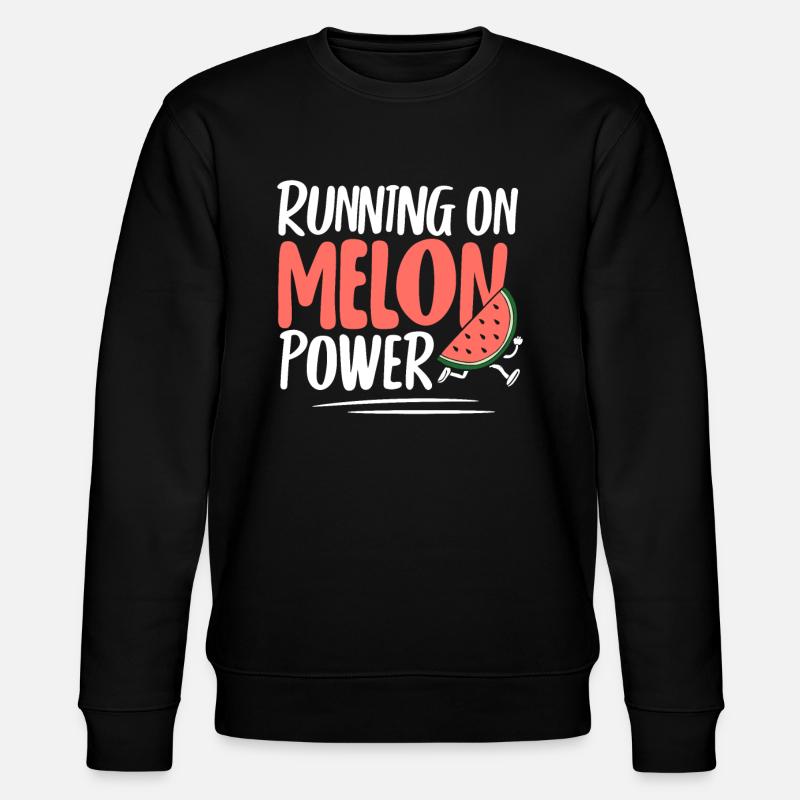 Melon Poison - Stanley/Stella CHANGER Unisex Organic Sweatshirt - black