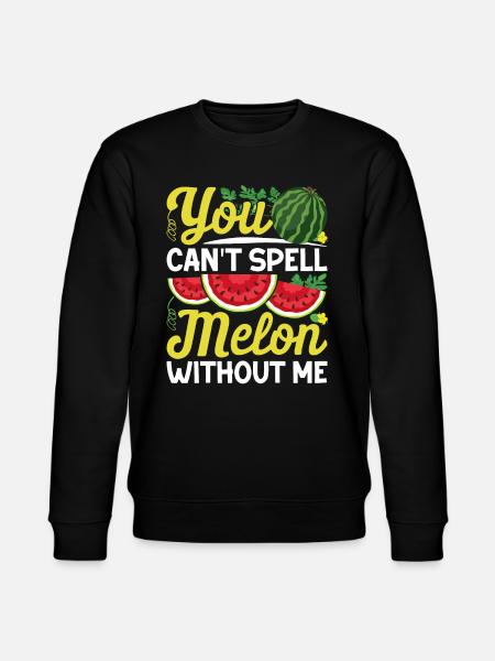 Melon Poison - Stanley/Stella CHANGER Unisex Organic Sweatshirt - black