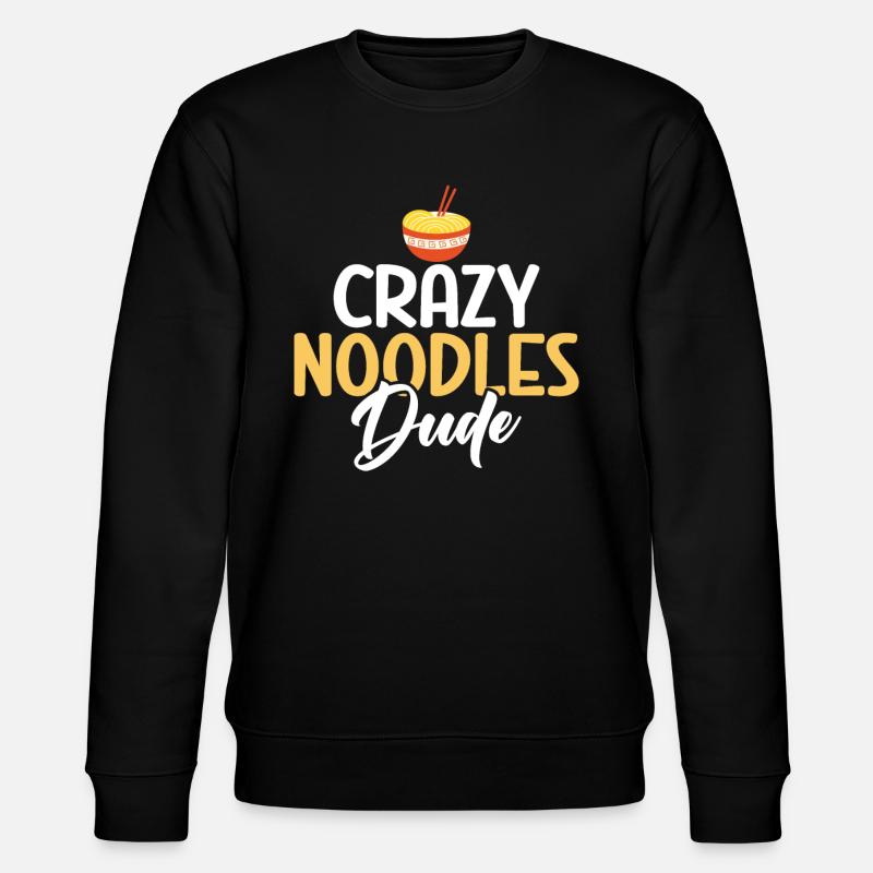 Noodle Lover Gifts - Stanley/Stella Unisex Bio-Sweatshirt CHANGER - Schwarz