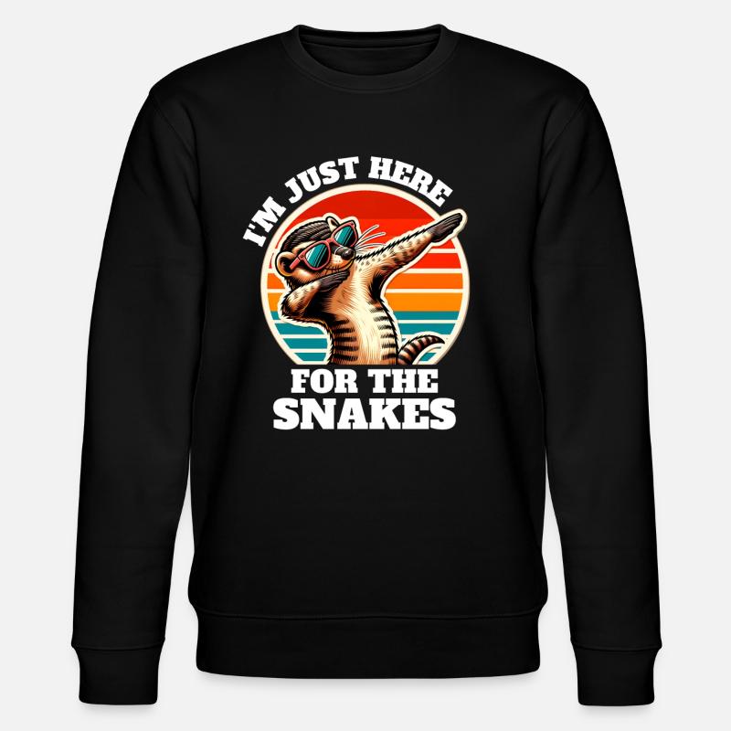Dictons de mangouste - Sweat bio CHANGER Stanley/Stella Unisexe - noir
