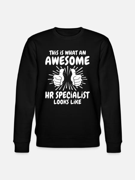 HR Spezialist - Stanley/Stella Unisex Bio-Sweatshirt CHANGER  - Schwarz