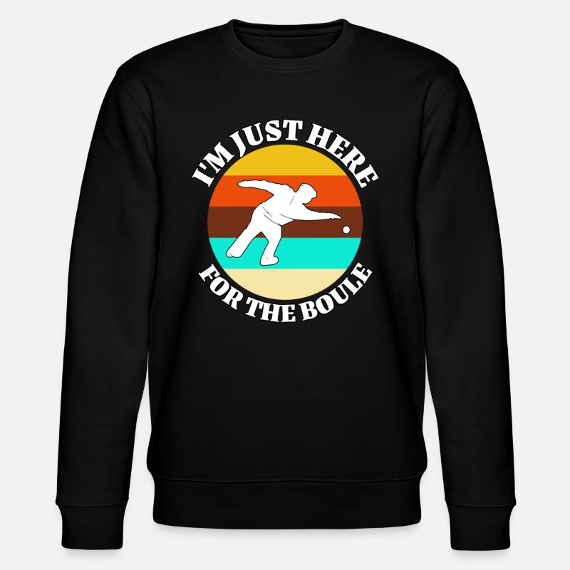 Boules - Sweat bio CHANGER Stanley/Stella Unisexe - noir