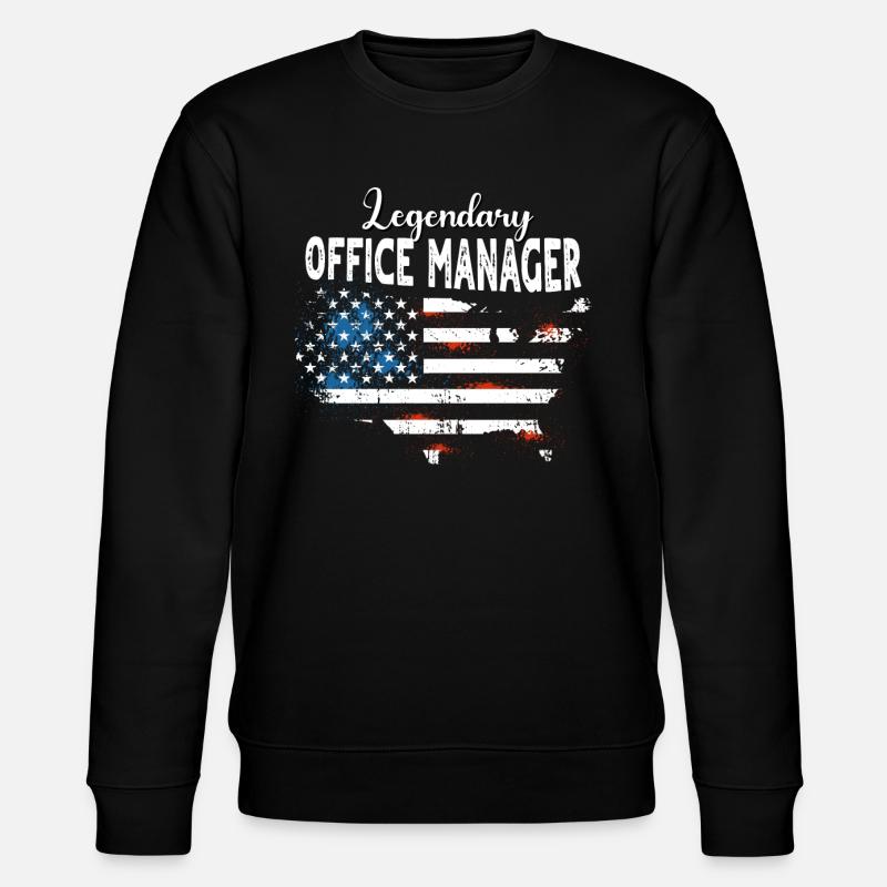 Gestionnaire de bureau États-Unis - Sweat bio CHANGER Stanley/Stella Unisexe - noir