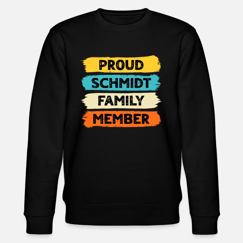 Stolzer Schmidt - Stanley/Stella Unisex Bio-Sweatshirt CHANGER  - Schwarz