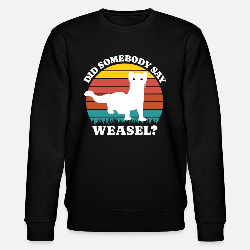 Belette - Sweat bio CHANGER Stanley/Stella Unisexe - noir