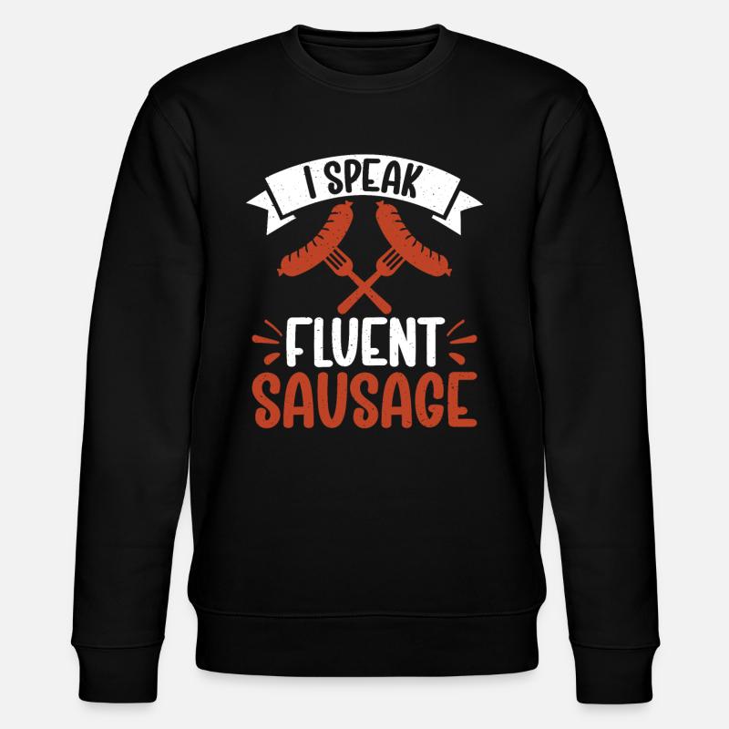 Amateur de saucisses - Sweat bio CHANGER Stanley/Stella Unisexe - noir