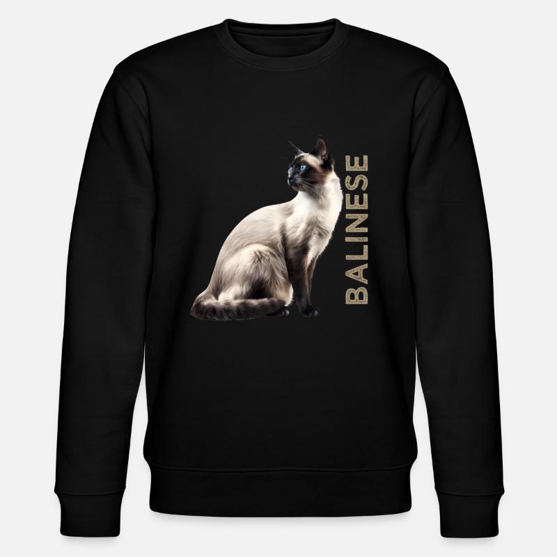 Balinese - Stanley/Stella Unisex Bio-Sweatshirt CHANGER  - Schwarz
