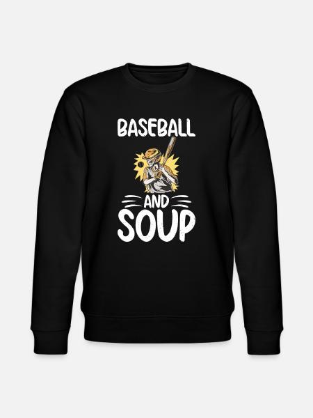 Soup Lovers Gifts - Stanley/Stella CHANGER Unisex Organic Sweatshirt - black