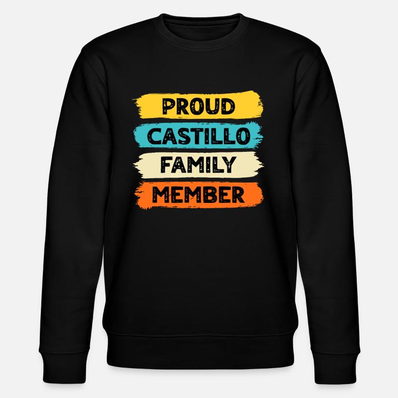 Stolzer Castillo - Stanley/Stella Unisex Bio-Sweatshirt CHANGER  - Schwarz