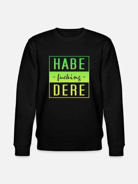 Habe dere - Stanley/Stella Unisex Bio-Sweatshirt CHANGER - Schwarz