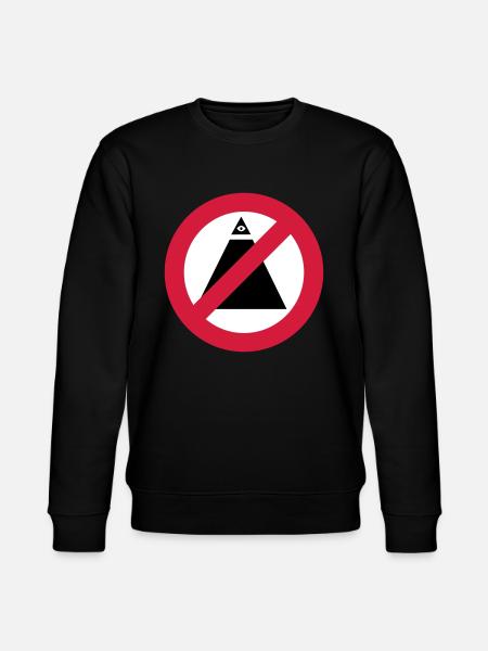 No-Illuminati - Sweat bio CHANGER Stanley/Stella Unisexe - noir