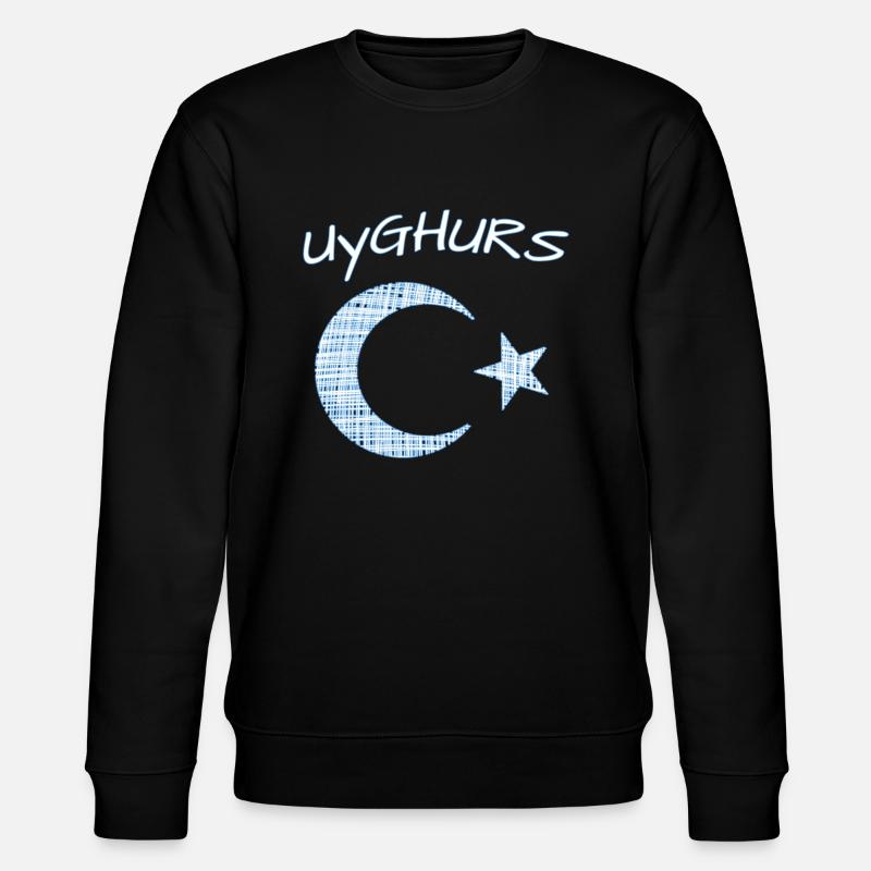 Uyghurs Uiguren Xinjiang - Stanley/Stella Unisex Bio-Sweatshirt CHANGER  - Schwarz