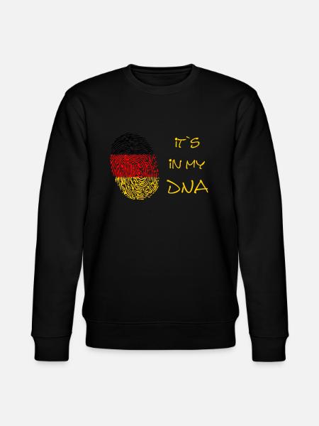 Deutschland Germany Dna - Stanley/Stella Unisex Bio-Sweatshirt CHANGER - Schwarz