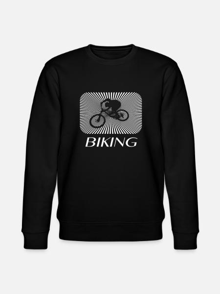 biking - Stanley/Stella Unisex Bio-Sweatshirt CHANGER - Schwarz