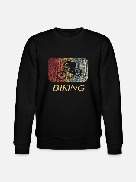 Biking - Stanley/Stella Unisex Bio-Sweatshirt CHANGER - Schwarz