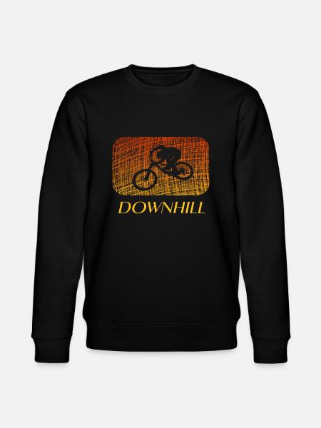 Downhill - Stanley/Stella Unisex Bio-Sweatshirt CHANGER - Schwarz