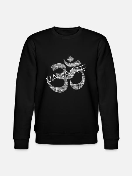 Yoga Namaste - Stanley/Stella Unisex Bio-Sweatshirt CHANGER - Schwarz