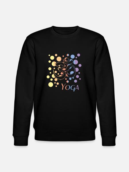 Yoga Om Namaste - Stanley/Stella Unisex Bio-Sweatshirt CHANGER - Schwarz