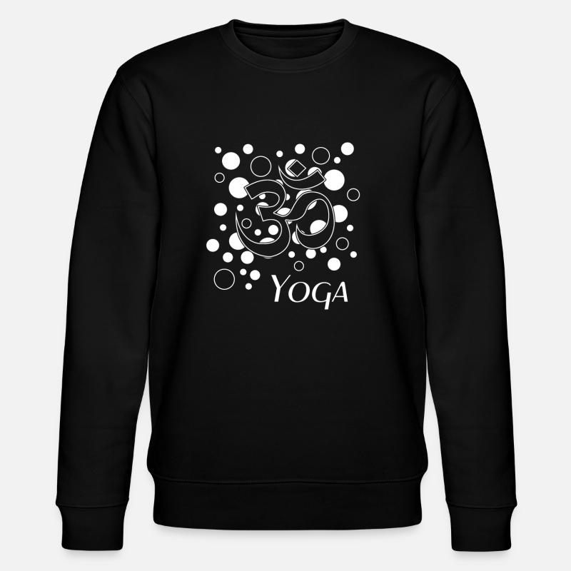 yoga - Stanley/Stella Unisex Bio-Sweatshirt CHANGER  - Schwarz