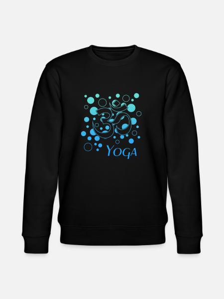 Yoga Yogi - Stanley/Stella Unisex Bio-Sweatshirt CHANGER  - Schwarz