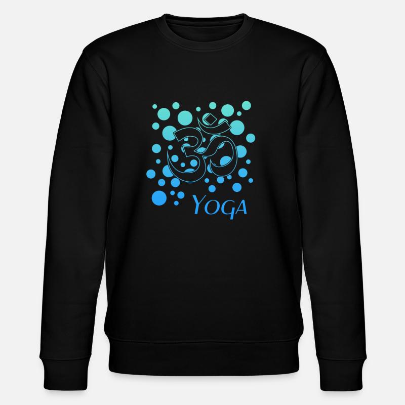 Yoga - Stanley/Stella Unisex Bio-Sweatshirt CHANGER  - Schwarz