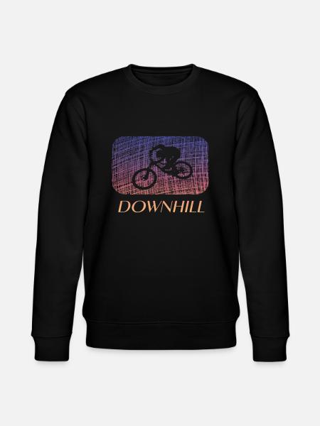 Downhill biken MTB - Stanley/Stella Unisex Bio-Sweatshirt CHANGER  - Schwarz