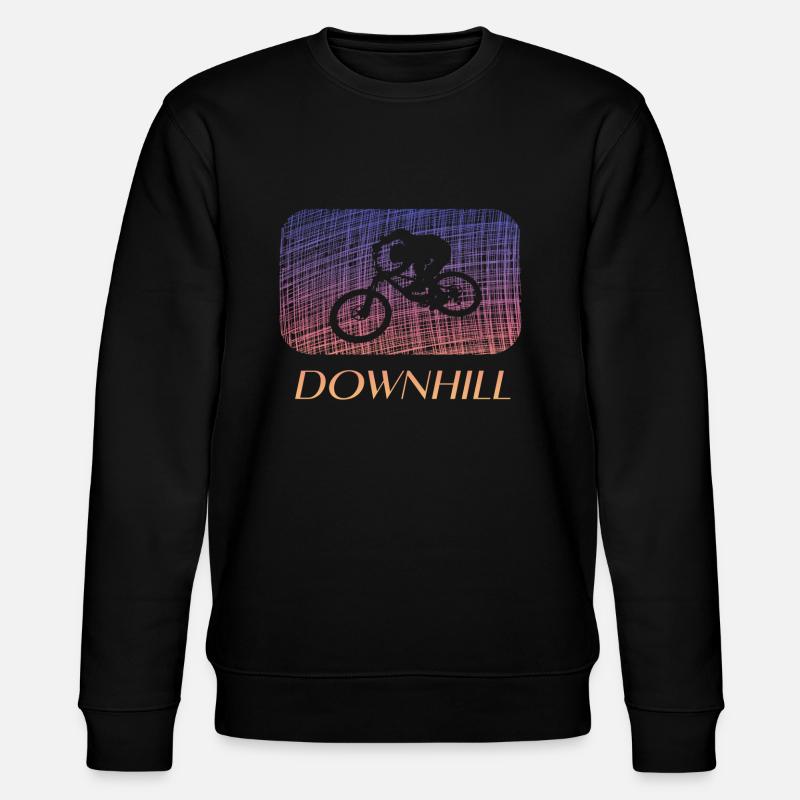 Downhill biken MTB - Stanley/Stella Unisex Bio-Sweatshirt CHANGER  - Schwarz