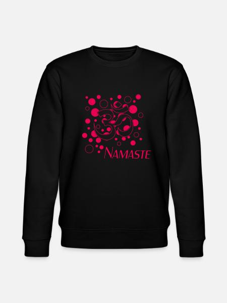 Namaste - Stanley/Stella Unisex Bio-Sweatshirt CHANGER - Schwarz