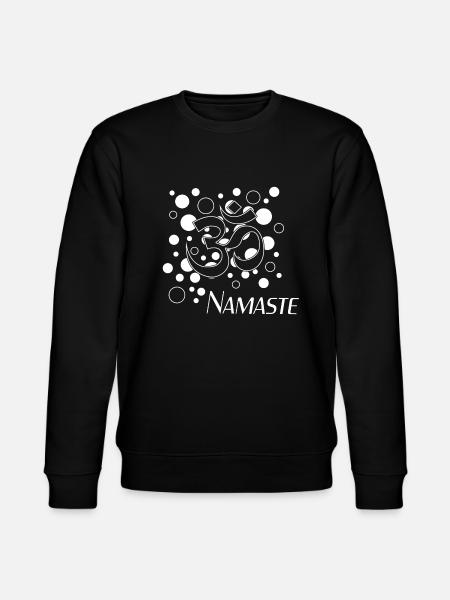 Namaste - Stanley/Stella Unisex Bio-Sweatshirt CHANGER  - Schwarz