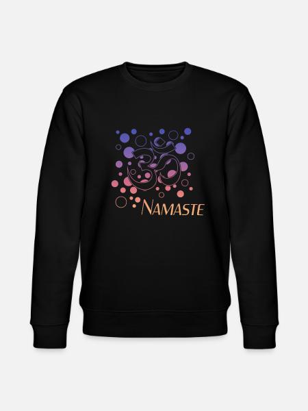 Namaste - Stanley/Stella Unisex Bio-Sweatshirt CHANGER - Schwarz