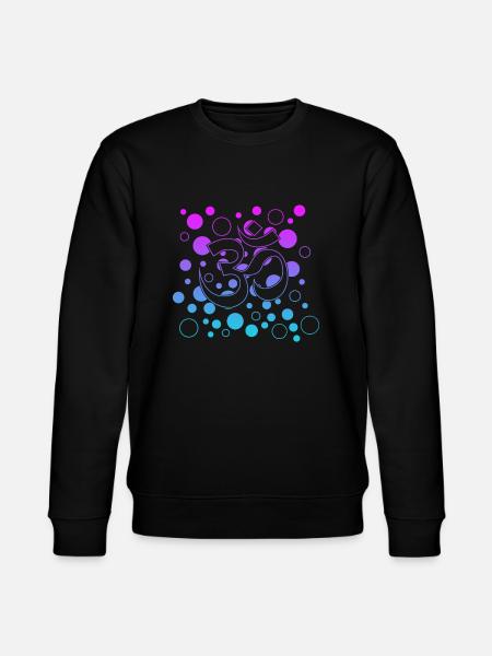 Yoga Om Namaste - Stanley/Stella Unisex Bio-Sweatshirt CHANGER  - Schwarz