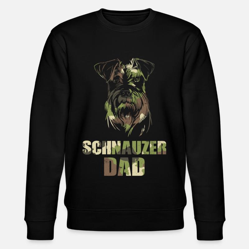 Schnauzer - Stanley/Stella Unisex Bio-Sweatshirt CHANGER  - Schwarz
