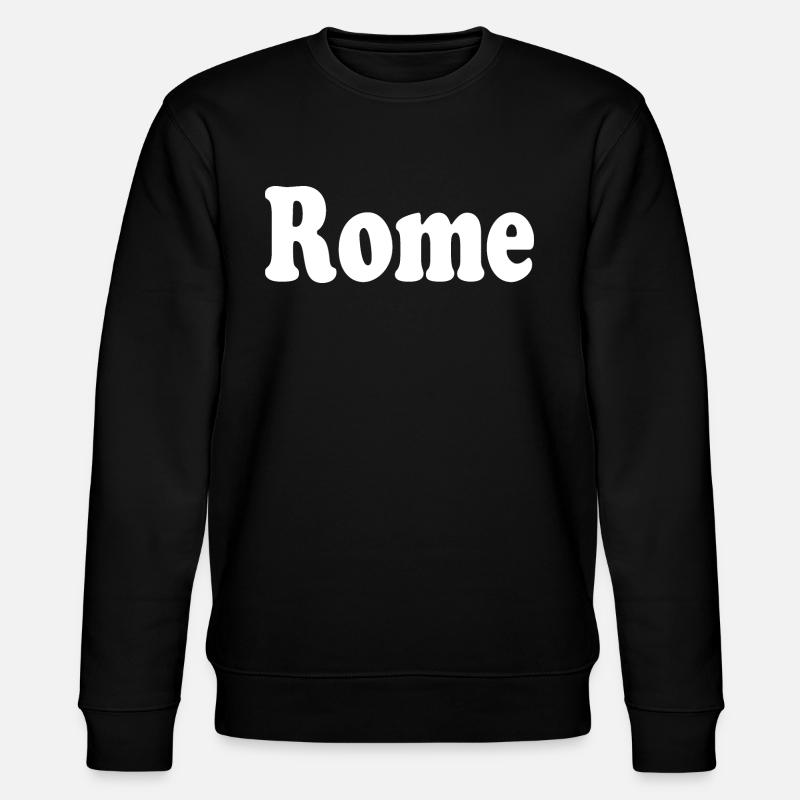 rome rom - Stanley/Stella Unisex Bio-Sweatshirt CHANGER  - Schwarz