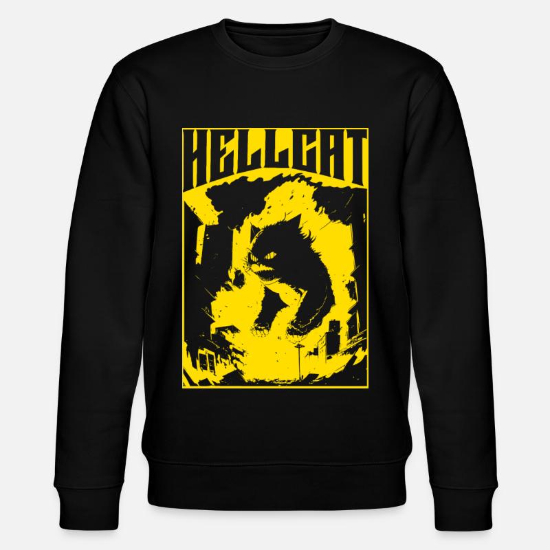 HELLCAT - Stanley/Stella Unisex Bio-Sweatshirt CHANGER  - Schwarz