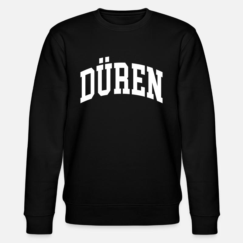Düren - Stanley/Stella Unisex Bio-Sweatshirt CHANGER  - Schwarz