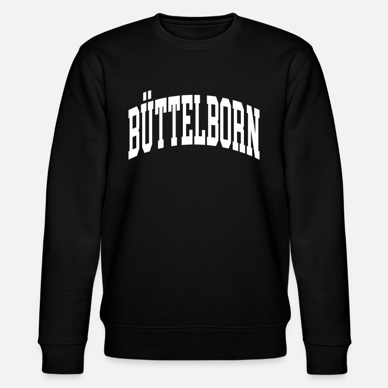 Büttelborn - Stanley/Stella Unisex Bio-Sweatshirt CHANGER  - Schwarz