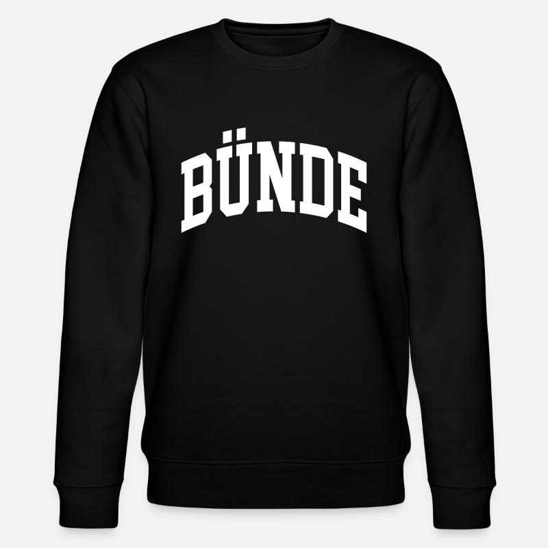 Bünde - Stanley/Stella Unisex Bio-Sweatshirt CHANGER  - Schwarz