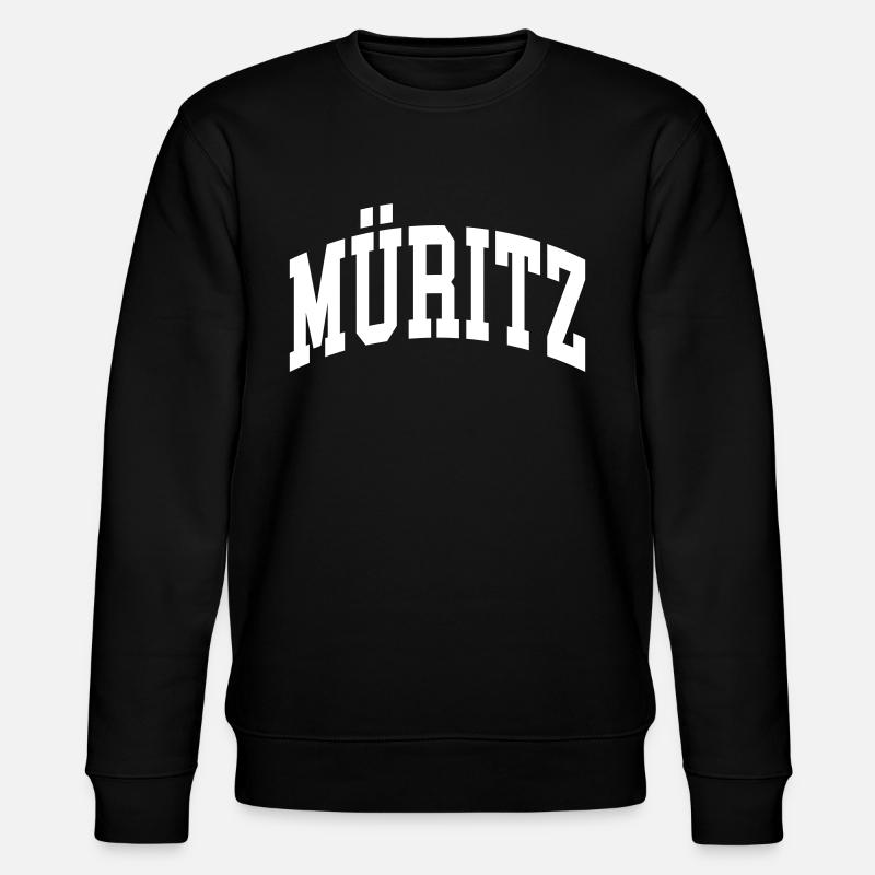 Müritz - Stanley/Stella Unisex Bio-Sweatshirt CHANGER  - Schwarz